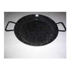 Garcima 30 cm-es zománcozott paella sütőtál, szeletsütő edény