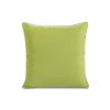  Garden4 kerti párnahuzat szélein ezüst csíkkal Világoszöld 45x45 cm