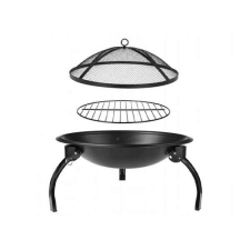 GARDEN LINE GardenLine Kerek kerti grillsütő 56x56x39,5 cm grillsütő
