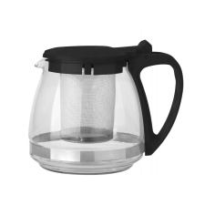 Garden Line hőalló üveg teáskanna, rozsdamentes szűrővel - 750 ml - több színben vízforraló és teáskanna