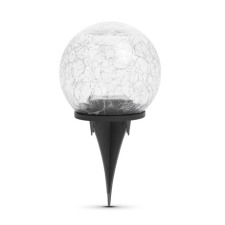 Garden Of Eden - 11760b leszúrható szolár üveggömb, 12 cm kültéri világítás