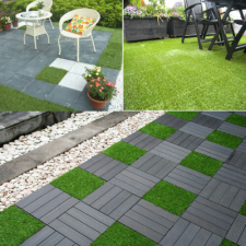 Garden Of Eden Műfű padlóburkolat - 30 x 30 cm - 11 db / csomag járólap