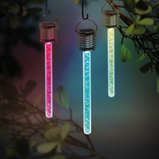 Garden Of Eden RGB LED-es szolár lámpa - buborékos - 175 x 30 mm kültéri világítás
