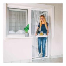 Garden Of Eden Szúnyogháló függöny ajtóra 4 db szalag max. 100 x 220 cm fehér szúnyogháló