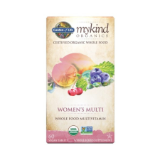 Garden of Life Mykind Organics Női Multi, női multivitamin, 60 db gyógynövényes tabletta vitamin és táplálékkiegészítő