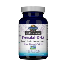 Garden of Life Prenatális DHA (omega terhes nőknek), 30 kapszula vitamin és táplálékkiegészítő