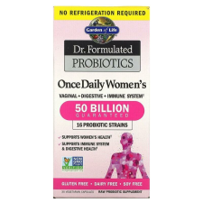 Garden of Life Probiotikum nőknek, Once Daily Women s, 50 Milliárd, 30 db, Garden of Life, Dr. Formulated Probiotics vitamin és táplálékkiegészítő