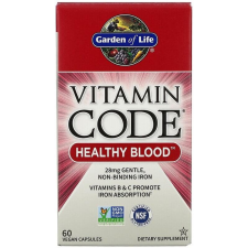 Garden of Life Vitamin Code, Egészséges vér, 60 db, Garden of Life vitamin és táplálékkiegészítő