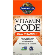 Garden of Life Vitamin Code RAW C-vitamin, 500mg, 60 db, Garden of Life vitamin és táplálékkiegészítő