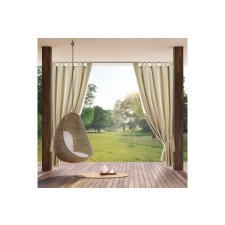  Garden vízálló kerti függöny elkötővel Bézs 155x260 cm lakástextília