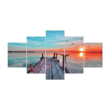 Gardenet Vászon falikép szett, 5 részes, 150 X 80 cm grafika, keretezett kép