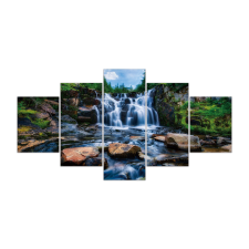 Gardenet Vászon falikép szett, 5 részes, 150 X 80 cm grafika, keretezett kép