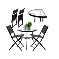 GardenLine 3 részes kerti bútorkészlet -szürke kerti bútor