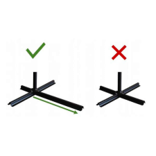  GardenLine "Banana" Függő napernyő - Bézs - 3 m kerti bútor