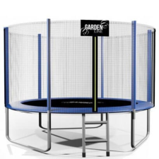  GardenLine kerti trambulin védőhálóval és létrával - 244 cm trambulin szett