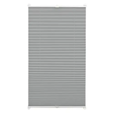  Gardinia 40×130 cm harmónika roló, pliszé függöny, fúrás nélkül, szürke lakástextília