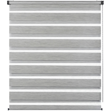 Gardinia de Luxe dupla roló 80 cm x 180 cm szürke lakástextília