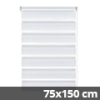Gardinia EASYFIX sávos roló, fehér, ablakra: 75x150 cm