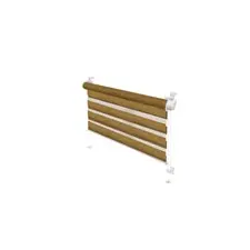 Gardinia EASYFIX zebra roló oldalfeszítéssel, barna, ajtóra: 68x215 cm lakástextília
