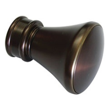 Gardinia Europa karnis végdísz: Lago - bronz (1 db) karnis, függönyrúd