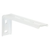 Gardinia - Fali konzol alu-front karnishoz, oldalfali (12 cm) fehér