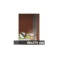 Gardinia Hőszigetelő roló, csokibarna, ajtóra: 68x215 cm lakástextília