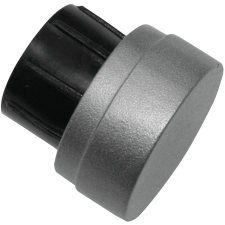 Gardinia Industrial Home zárósapka 25 mm átmérő ezüst 2 db karnis, függönyrúd