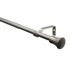 Gardinia KONUS KARNISRÚD FÉM 120-210CM, NEMESACÉL 19/16MM KIHÚZHATÓ karnis, függönyrúd