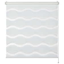  GARDINIA Sávos Roló Tilda Hullámos Fehér 90x150 cm lakástextília