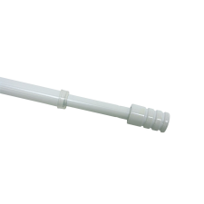 Gardinia Vitra rúdhenger kihúzható 80-110 cm fém átm. 10 mm fehér karnis, függönyrúd