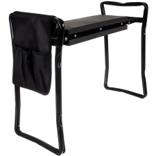 Gardlov 23731 kerti térdeplőszék 60 × 50 × 27 cm, fekete kerti bútor
