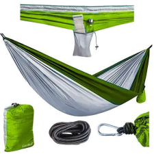 Gardlov Santiago turista függőágy szürke-zöld 260x140cm 5900779936140 kerti bútor