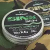  Gardner - Sink Skin 25lb 11,3kg 20m bevonatos fonott előkezsinór Brown (XSINK25B)