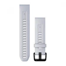 Garmin Fenix 7S óraszíj 20mm fehérkő szilikon (QuickFit) okosóra kellék