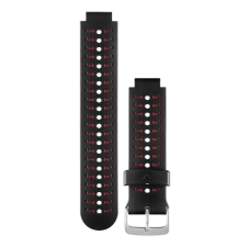 Garmin Forerunner 235 óraszíj szilikon fekete-piros okosóra kellék