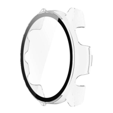 Garmin Forerunner 265 Műanyag keret (BUMPER, ütésálló + kijelzővédő üveg) ÁTLÁTSZÓ okosóra kellék