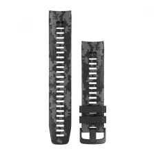 Garmin Instinct óraszíj grafit terep szilikon fekete csat okosóra kellék