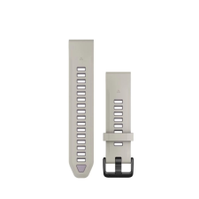 Garmin Óraszíj 20 mm szürke/levendula szilikon (QuickFit) okosóra kellék