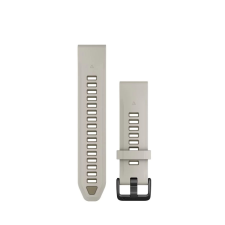 Garmin Óraszíj 20 mm szürke/sötét homokkő szilikon (QuickFit) okosóra kellék