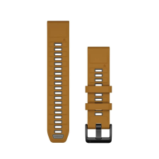 Garmin Óraszíj 22 mm sötét okker/szürke szilikon (QuickFit) okosóra kellék