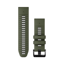 Garmin Óraszíj 26mm mohazöld/grafit szilikon (QuickFit) okosóra kellék