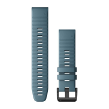 Garmin óraszíj Fenix 6 tópart kék szilikon (QuickFit 22) (010-12863-03) okosóra kellék