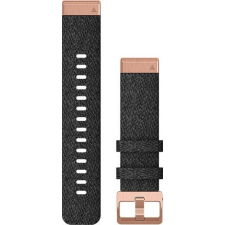 Garmin Óraszíj Fenix 6S Modellekhez - 20 mm, Nylon, Fekete (010-12874-00) okosóra kellék