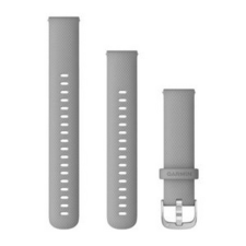 Garmin Óraszíj vivoactive 4S Powder grey with Silver (18 mm) okosóra kellék