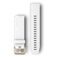 Garmin Quick Release 20 szilikon - fehér - arany csat okosóra kellék
