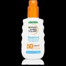  Garnier Ambre Solaire Sensitive Advanced spray pump 150ml 50+faktor naptej, napolaj