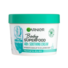 Garnier Body Superfood 48h Soothing Cream Aloe Vera + Magnesium testápoló krémek 380 ml nőknek testápoló