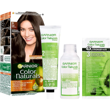 Garnier Color Naturals 3, 60+40+12ml - Sötétbarna hajfesték, színező