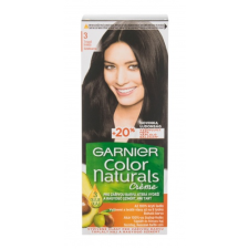 Garnier Color Naturals Créme hajfesték 40 ml nőknek 3 Natural Dark Brown hajfesték, színező