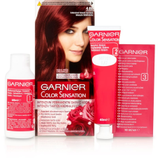 Garnier Color Sensation hajfesték árnyalat 4.60 Intense Dark Red 1 db hajfesték, színező
